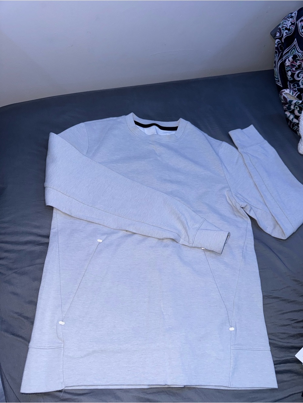 Old Navy Men's Crewneck Sweater - Light Gray
